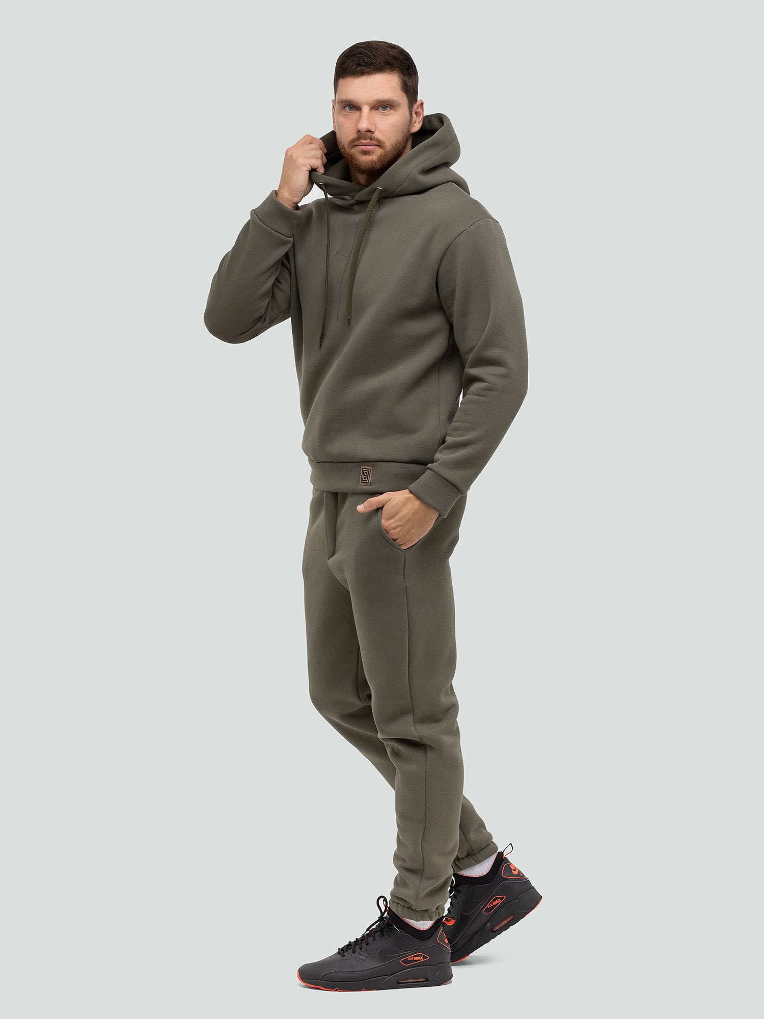 Khaki Tracksui "Comfort“ with fluff