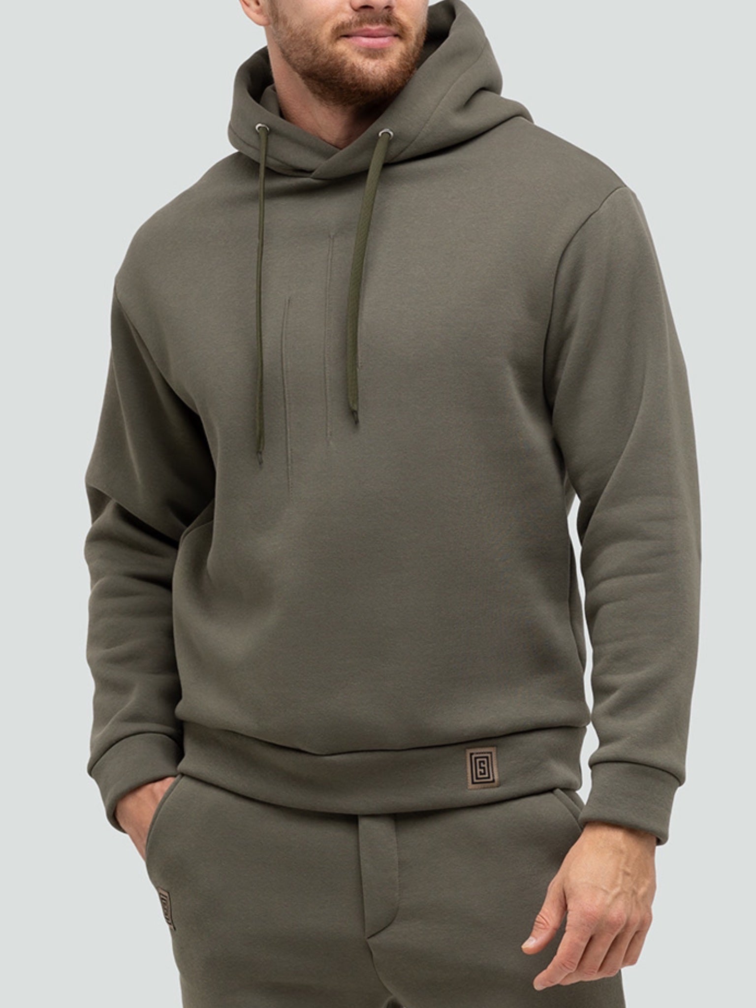Khaki Tracksui "Comfort“ with fluff