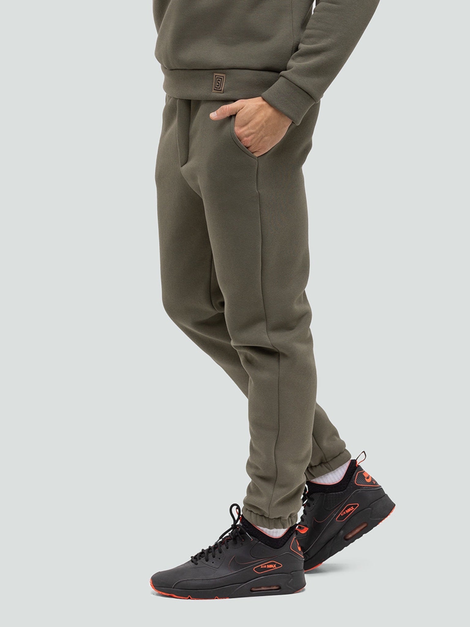 Khaki Tracksui "Comfort“ with fluff