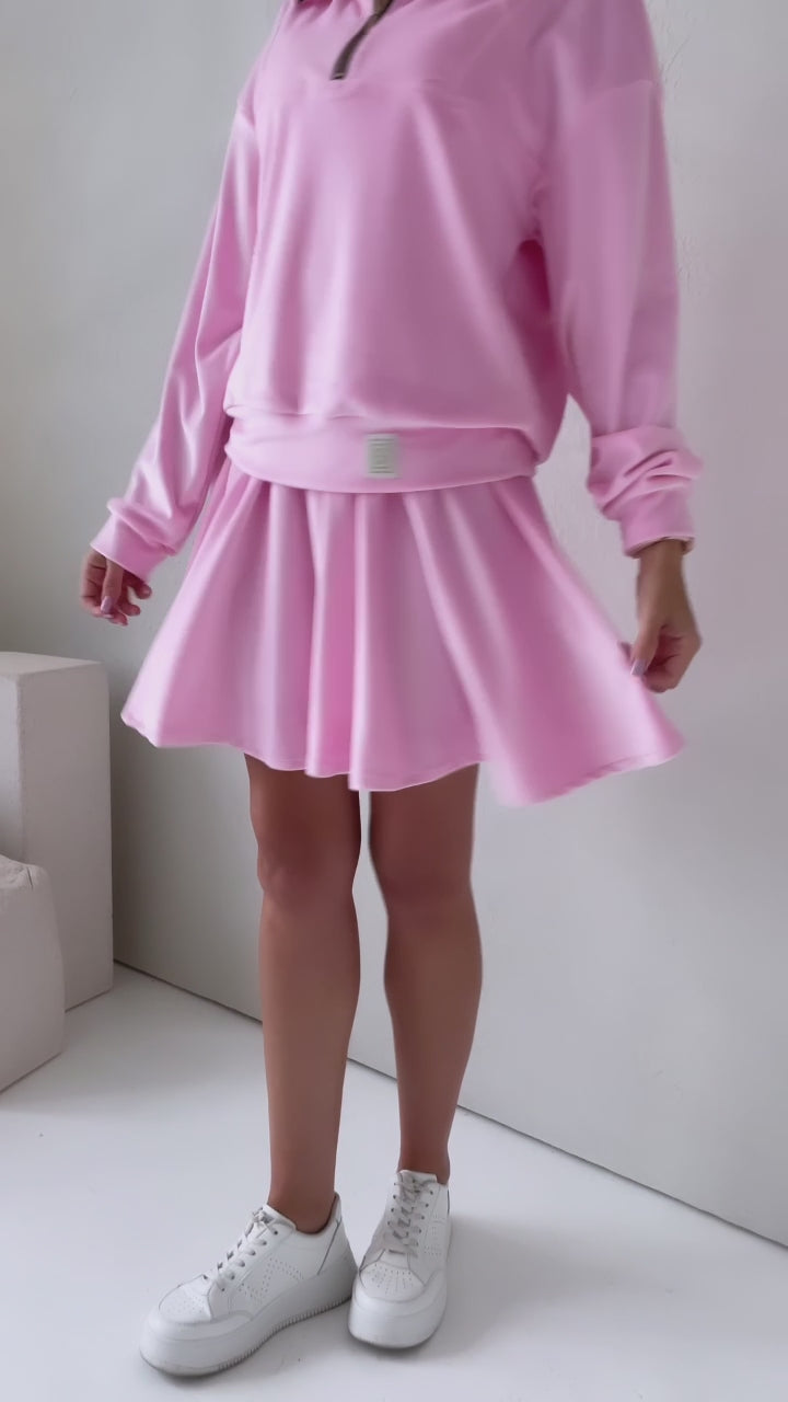 Велюровый комплект "Soft cozy розовый"