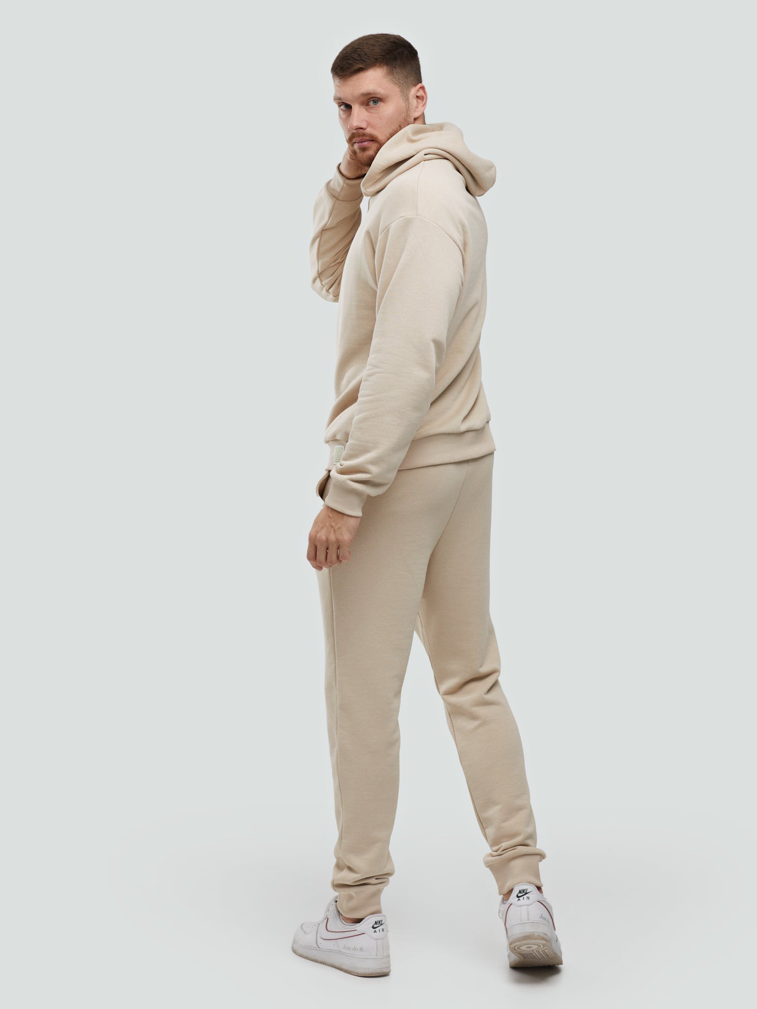 Кремовый спортивный костюм "Comfort" без начеса