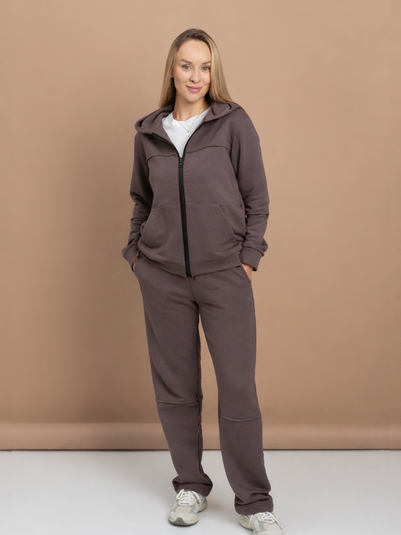 Laisvalaikio kostiumas "Freedom Zip" cocoa
