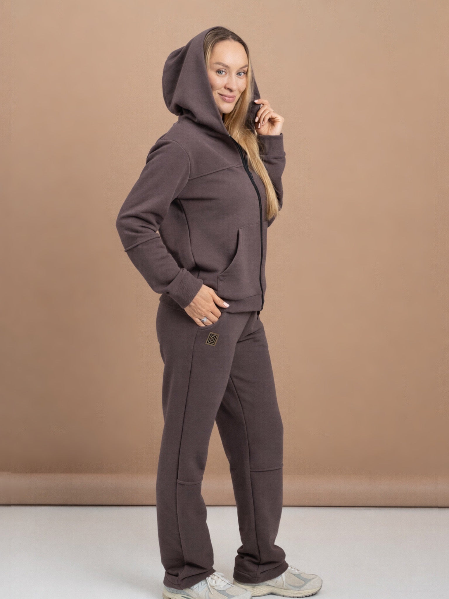 Laisvalaikio kostiumas "Freedom Zip" cocoa