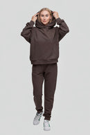 Rudas laisvalaikio kostiumas "Comfort" be pūkelio