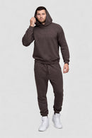 Rudas laisvalaikio kostiumas "Comfort" be pūkelio