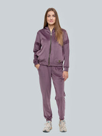 Veliūrinis laisvalaikio kostiumas "Soft lavender"