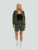 Khaki shorts and sweater set for women "Hot Summer"

