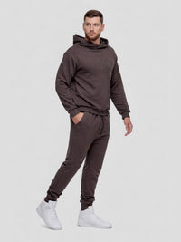 Rudas laisvalaikio kostiumas "Comfort" be pūkelio