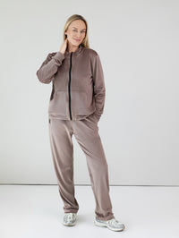 Velvet Tracksuit "Soft glow beige" (Copy) 