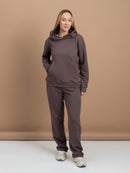 Tracksuit "Freedom Hood" cocoa (Copy) 