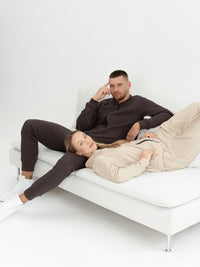 Laisvalaikio kostiumas "Flow" beige