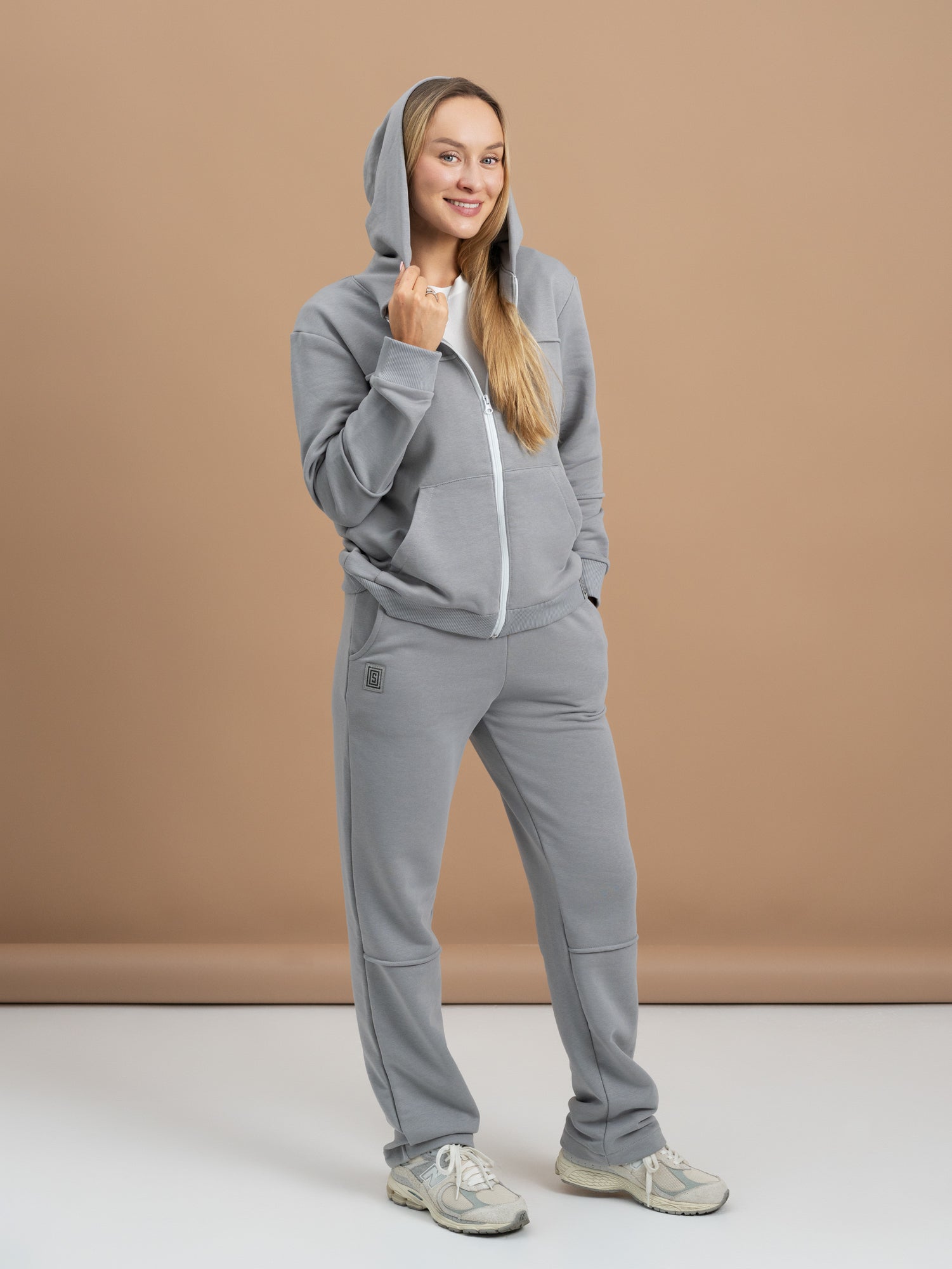 Laisvalaikio kostiumas "Freedom Zip" grey