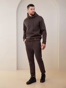 Šokoladinis laisvalaikio kostiumas "Comfort" su pūkeliu