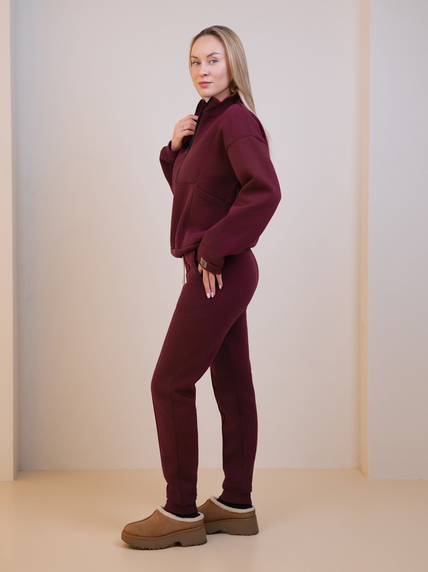 Спортивный костюм Chaki "Luxury" с начёсом 