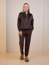 Велюровый спортивный костюм "Soft шоколад" 