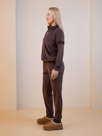 Велюровый спортивный костюм "Soft шоколад" 