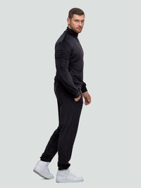 Велюровый костюм для отдыха "Soft black" 