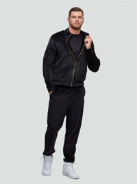 Велюровый костюм для отдыха "Soft black" 
