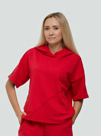 Raudonas komplektas "Comfy"
